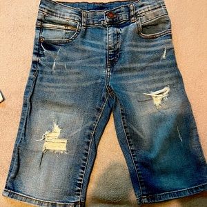 Boys jean shorts ripped